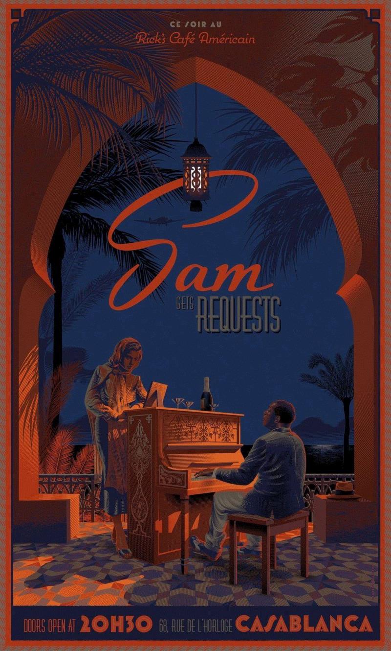 平面丨为喜欢的电影画一张海报 可能是最好的致敬,电影,比利时,Durieux,设计师,版画,其中,大部分,现代感,味道,画风