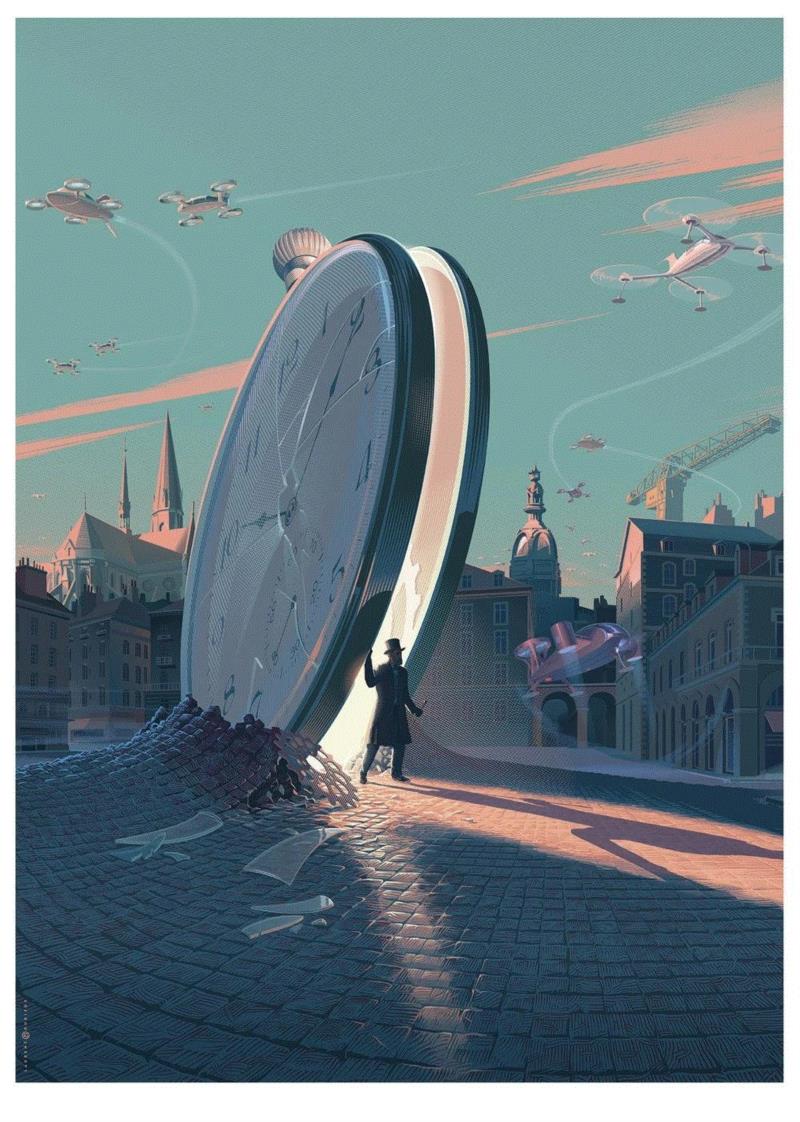 平面丨为喜欢的电影画一张海报 可能是最好的致敬,电影,比利时,Durieux,设计师,版画,其中,大部分,现代感,味道,画风