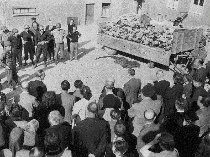 1945年4月，美军解放布痕瓦尔德集中营（Konzentrationslager Buchenwal