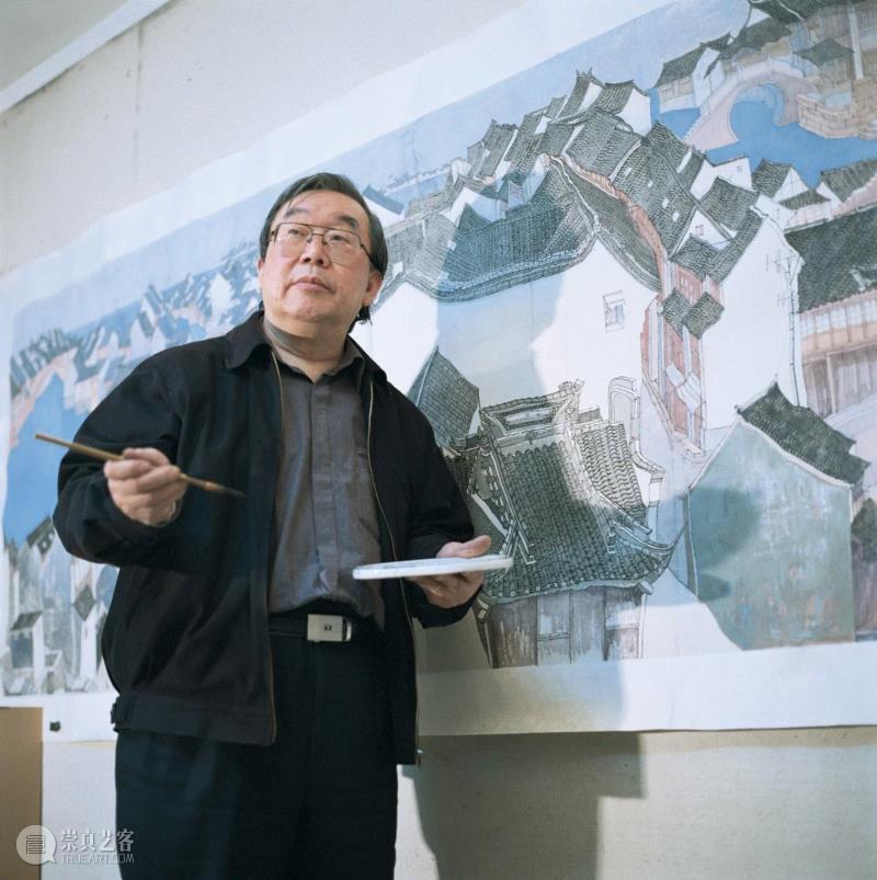 袁运甫 1933-2017,展览解读 | 杜大恺:袁运甫先生的水粉画,袁运甫,水粉画,杜大恺,日本,袁先生,印象派,清华大学艺术博物馆,浮世绘,浮世,东侧