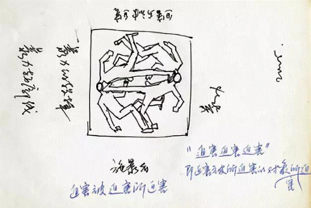 巫鸿：王鲁炎的艺术轨迹（下）,王鲁炎,巫鸿,轨迹,悖论,美术,注射器,展场,寓言,政治,刻度