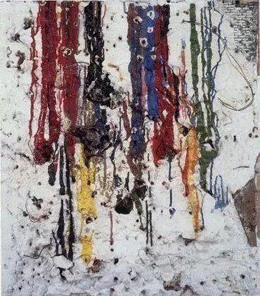 步枪射击，1961年，96x 80 x 37.7 cm（右）,当生活遭遇不公、痛苦……她举起枪，用颜色还以痛击！,颜色,妮基,圣法勒,女性,雕塑,娜娜,法勒,丁格利,法国,沈远