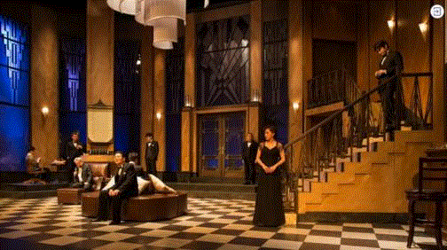 话剧《无人生还》剧照,剧评丨悬疑话剧《无人生还》吓到你了吗？,话剧,悬疑,剧评,无人生还,心理,原著,剧照,情节,凶手,法官