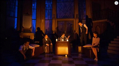 话剧《无人生还》剧照,剧评丨悬疑话剧《无人生还》吓到你了吗？,话剧,悬疑,剧评,无人生还,心理,原著,剧照,情节,凶手,法官