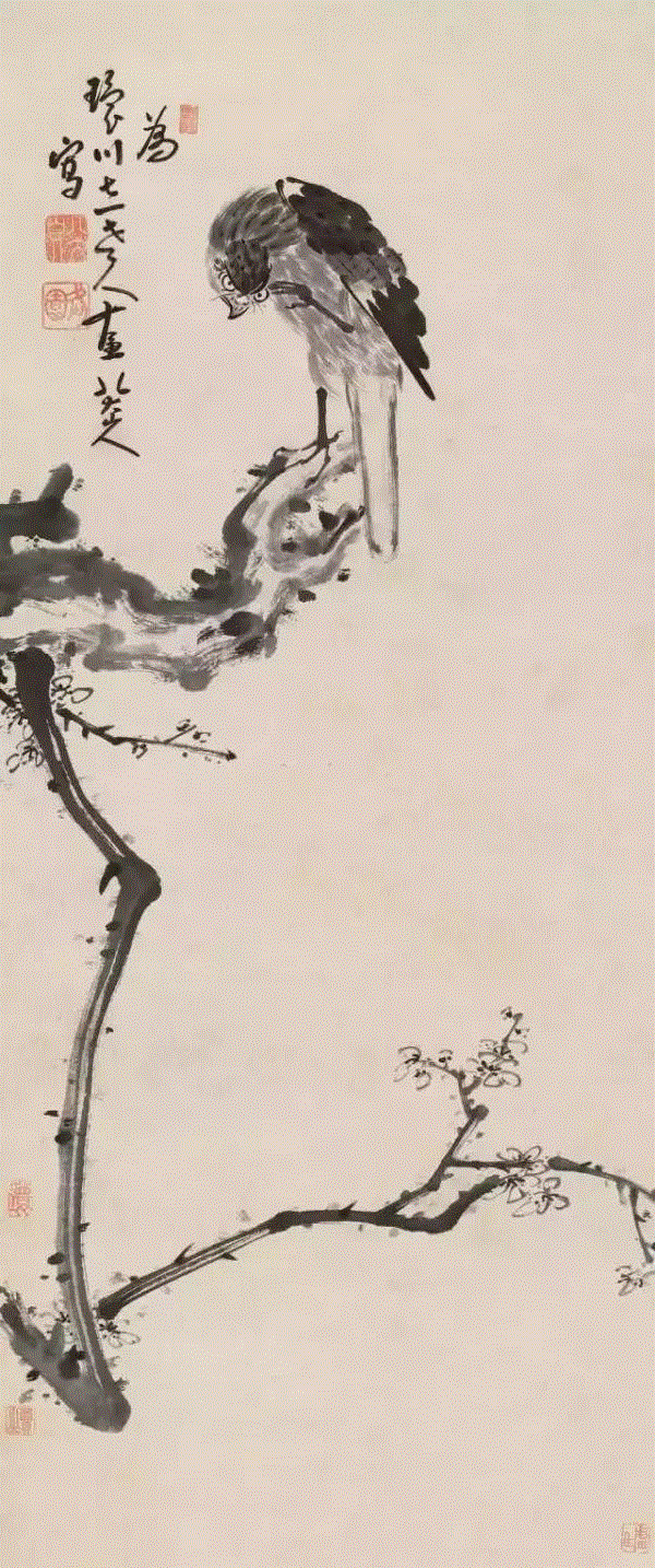 八大山人 | 給世界一個白眼又如何。,八大山人,朱耷,异类,画中,阮籍,耳光,诗人,明末,清初,皇族