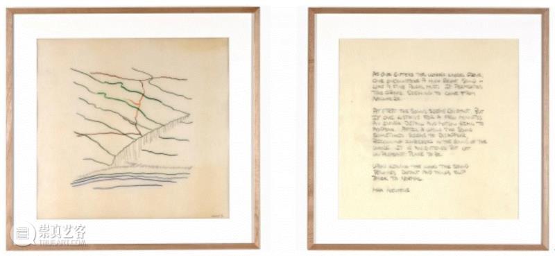 Max Neuhaus, Untitled (Lake Luzern), 1990, colored