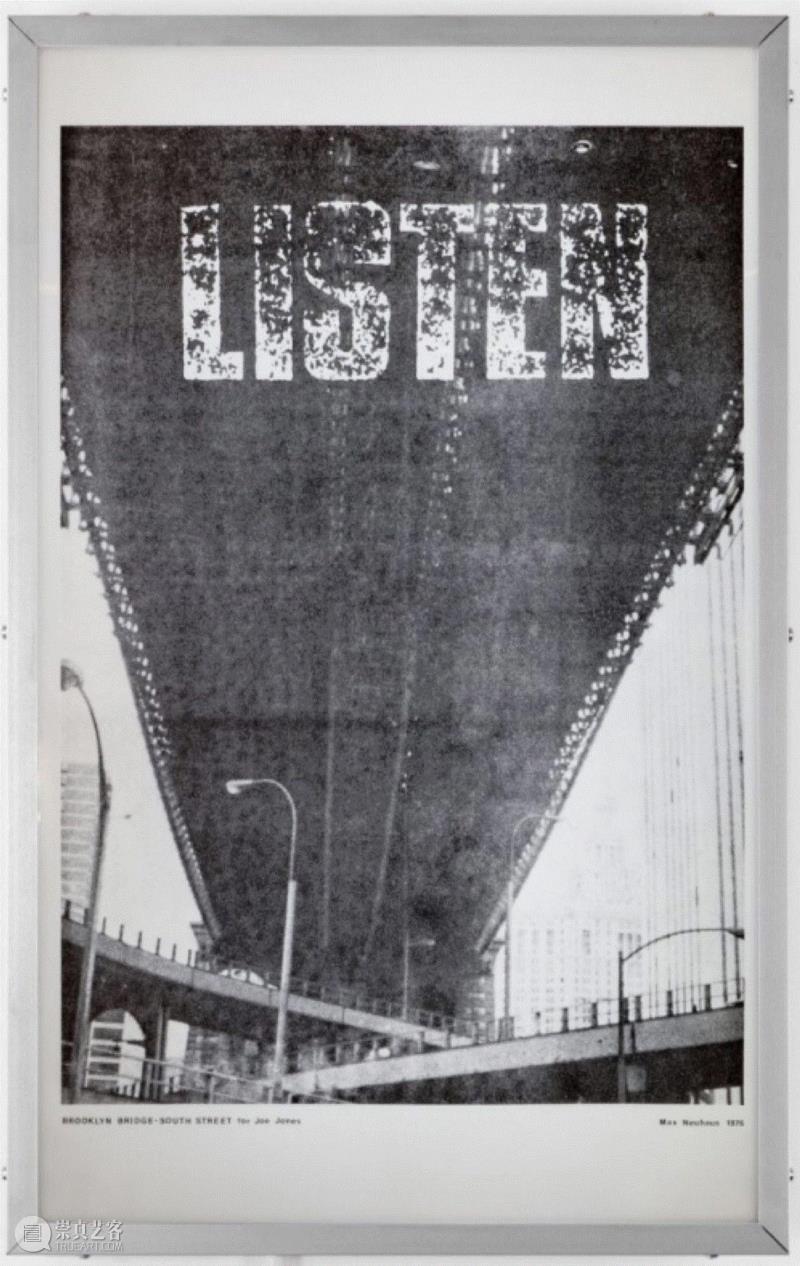 Max Neuhaus, Listen (Brooklyn Bridge-South Street)