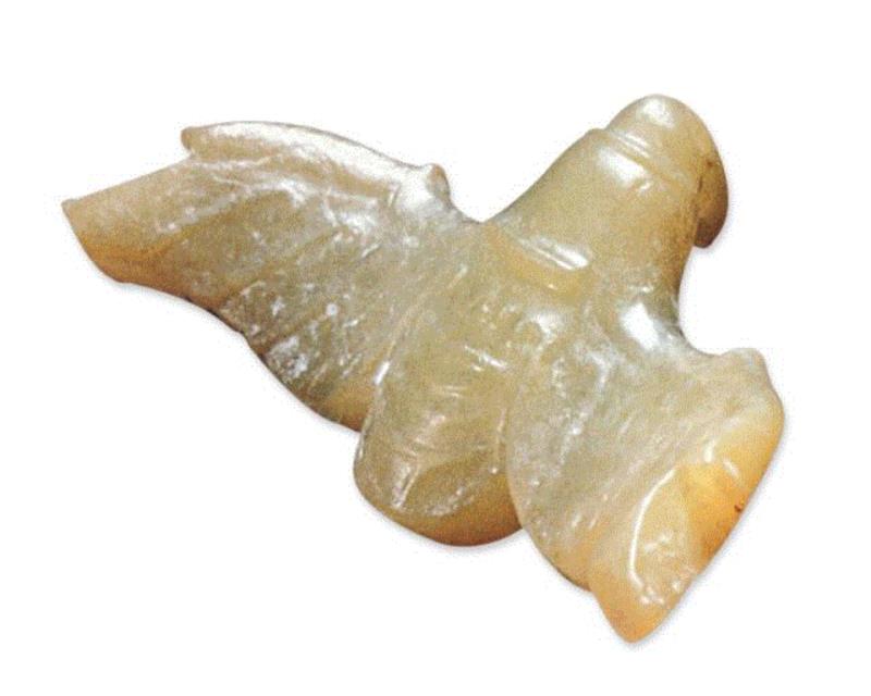 【古玉天地】古玉纹饰制作——龙山时期,龙山时期,纹饰,玉器,阳纹,浮雕,侧面,末端,玉饰,玉人首,湖北省