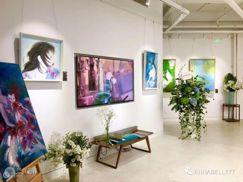 ANNABELLE I 仲夏夜之梦个人油画作品展亮相上生·新所 稲城书店,稲城书店,ANNABELLE