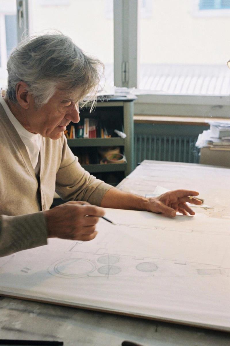 ▲&nbsp;彼得· 马克力,《建筑师》瑞士建筑专辑新刊发布！,瑞士,建筑,建筑师,专辑,新刊,住宅,比亚斯,马克力,瓦伦丁,克雷兹