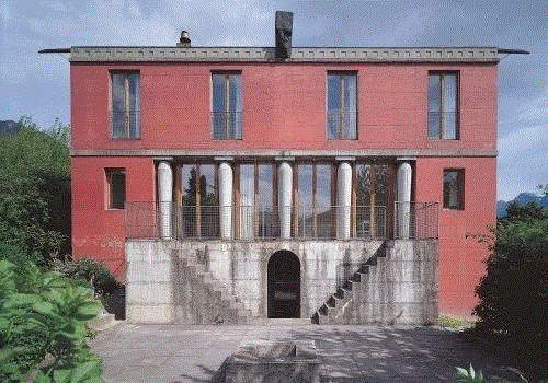 ▲&nbsp;独栋住宅，特吕巴赫-阿兹莫斯（Trübbach-Azmoos)，1982-1983年，