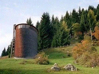 ▲&nbsp;苏姆维特格的圣本笃礼拜堂，1988年,《建筑师》瑞士建筑专辑新刊发布！,瑞士,建筑,建筑师,专辑,新刊,住宅,比亚斯,马克力,瓦伦丁,克雷兹