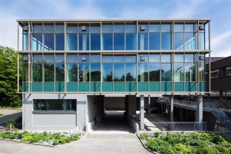 ▲&nbsp;自然资源馆正面,《建筑师》瑞士建筑专辑新刊发布！,瑞士,建筑,建筑师,专辑,新刊,住宅,比亚斯,马克力,瓦伦丁,克雷兹