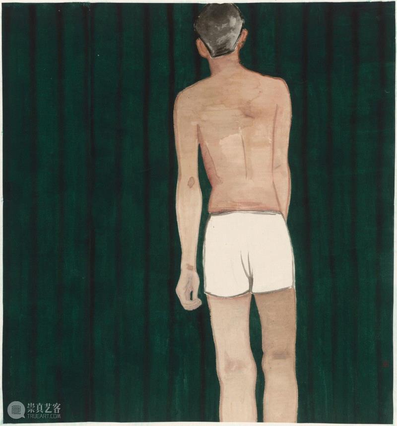 hiart space | 姚浩：褪色，直至单纯,space,姚浩,人物,少年,水墨,女孩,材料,国画,窗帘,特性