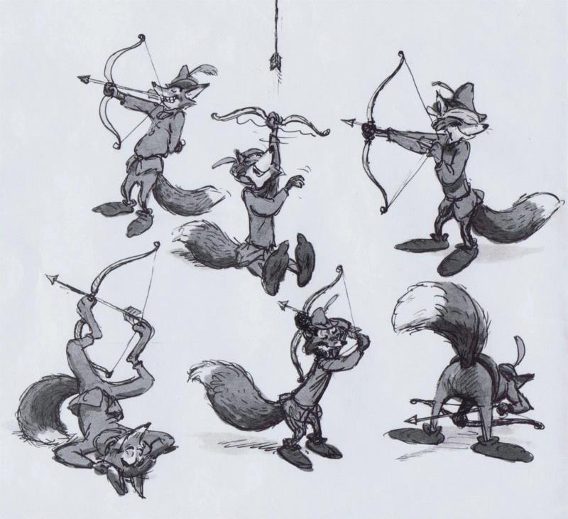 迪士尼原画 | 这才是最棒的动画手稿！,迪士尼,原画,动画,手稿,美术,素描,全称,华特,总部,伯班克