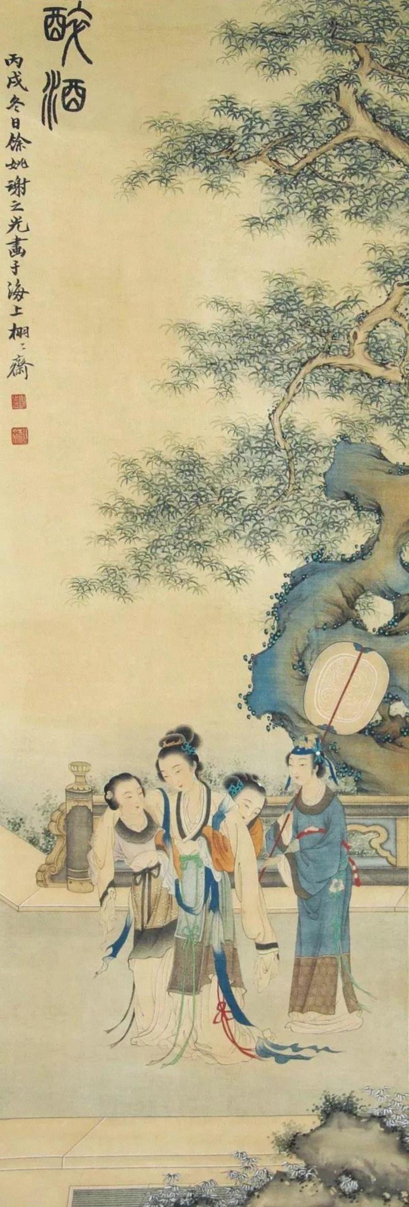 他曾用一直毛笔轰动上海画坛！ —— 谢之光国画作品欣赏,谢之光,国画,毛笔,画坛,月份,广告,美术,素描,人物,鸟兽