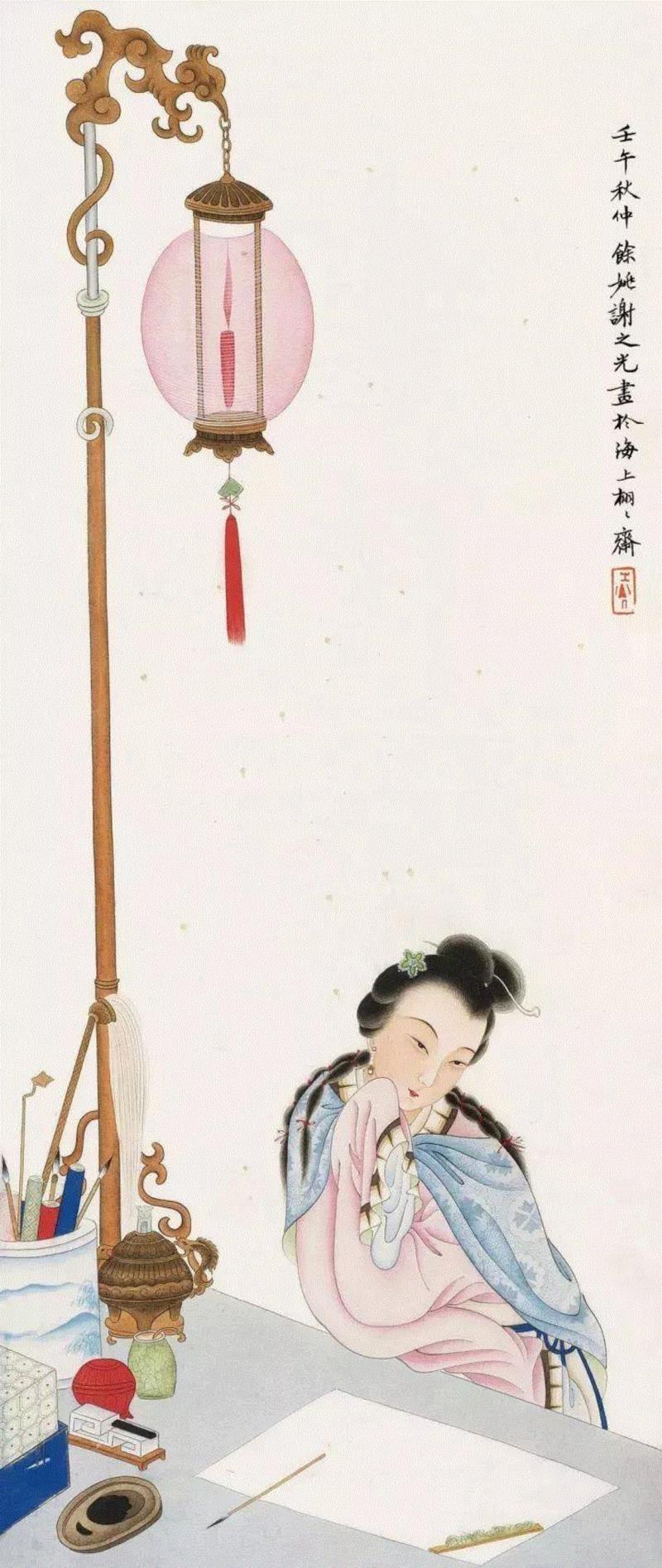 他曾用一直毛笔轰动上海画坛！ —— 谢之光国画作品欣赏,谢之光,国画,毛笔,画坛,月份,广告,美术,素描,人物,鸟兽