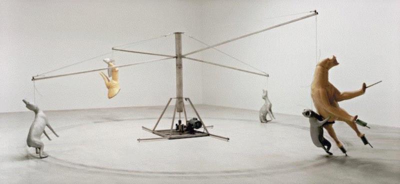 Photo: Bruce Nauman / ADAGP, Paris 2015,TANK 推荐 | 布鲁斯·瑙曼（Bruce Nauman）大型回顾展《消失的行为》,TANK,布鲁斯·瑙曼,Nauman,回顾展,消失的行为,瑙曼,早期,布鲁斯,媒介,雕塑