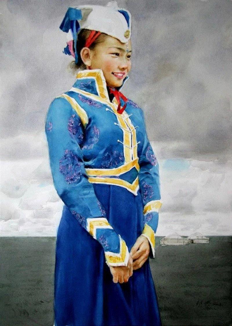 他被誉为“无与伦比的亚洲水彩大师”—— 关维兴水彩人物,水彩,人物,关维兴,亚洲,画家们,美术,画法,水彩画,中外,笔法