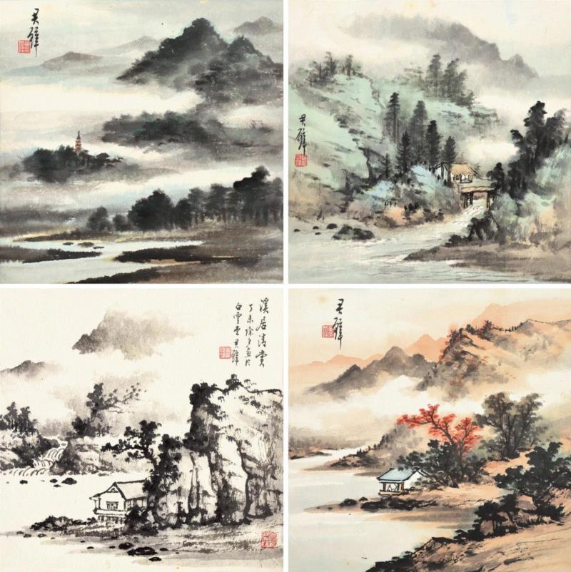 驰翰 2018春季艺术品拍卖会图录号:42,江山OR美人？反正我选书画“渡海三家专场”,书画,江山OR美人,张大千,黄君璧,台湾,艺术品,驰翰,友谊,溥心畬,大千