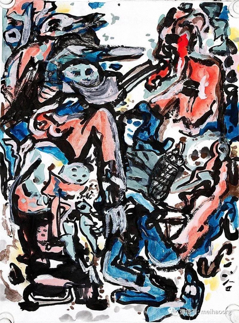 既不知自己是谁，又不知道啥是文化，你画什么画？,画家最难的事，是承认自己不会画画,水墨,水墨画,刘新华,小编,画家们,绘画,微言,普罗大众,小菜,艺术史