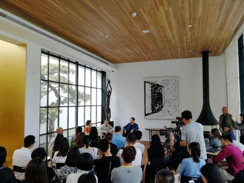 ▲“松间对话”对谈现场,「松间对话」精彩回放 | “松”文化与中国古代的文人生活（下）