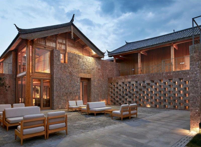 ? 广松美佐江、宋昱明（北京鋭景撮影）,玉龙雪山下，青普丽江白沙文化行馆 / 堤由匡建筑设计工作室,玉龙雪山,丽江,白沙,行馆,匡建筑设计工作室,广松美佐江,宋昱明,撮影,民宅,建筑