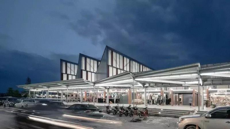 ? Chaovarith Poonphol,泰国乡村市集扩建 / AOM