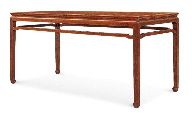 【嘉德春拍】专场荟萃|《清隽明朗——明清古典家具精品》,嘉德,清隽明朗——明清古典家具精品,黄花梨,家具,束腰,纹理,抽屉,靠背,黄花梨制,正面