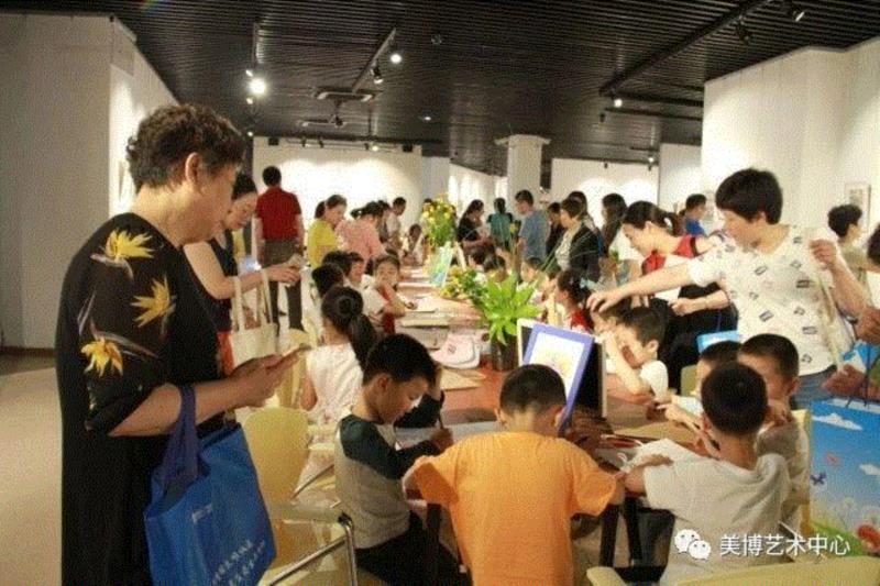 美博美术馆|非童小可——第一届“美术博览”杯学生作品展开幕式,美术,美博美术馆,开幕式,孩子们,家长,非童小可,洪世奥,童真,天性,李言
