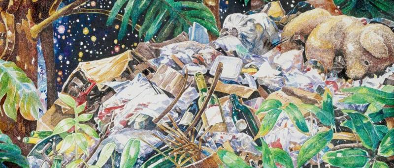 央美才女的钢笔素描画，精细到让人震惊又害怕~,钢笔,央美,才女,素描画,丙烯,铅笔,赵娜,素描,老虎,国度