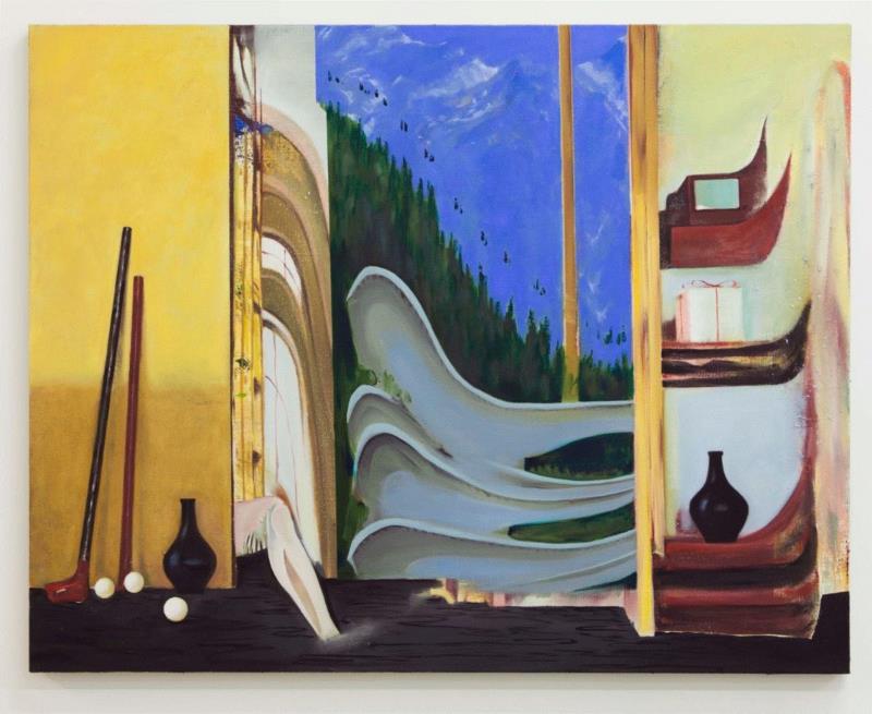 张联 &nbsp; &nbsp;高尔夫俱乐部 &nbsp;Golf Club,寂静的裂缝｜吴鼎、张联、赵谦,吴鼎,赵谦,张联,裂缝,时空,记忆,维度,李晟曌,莫干山路50号2号楼1楼,线性