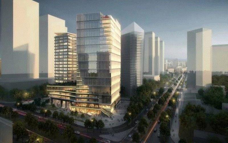 见证一座城市的雄心，“杭州奥体万科中心”建筑形态大揭秘,建筑,雄心,杭州奥体万科中心,大揭秘,奥体,杭州,亚运村,万科中心,景观,塔楼