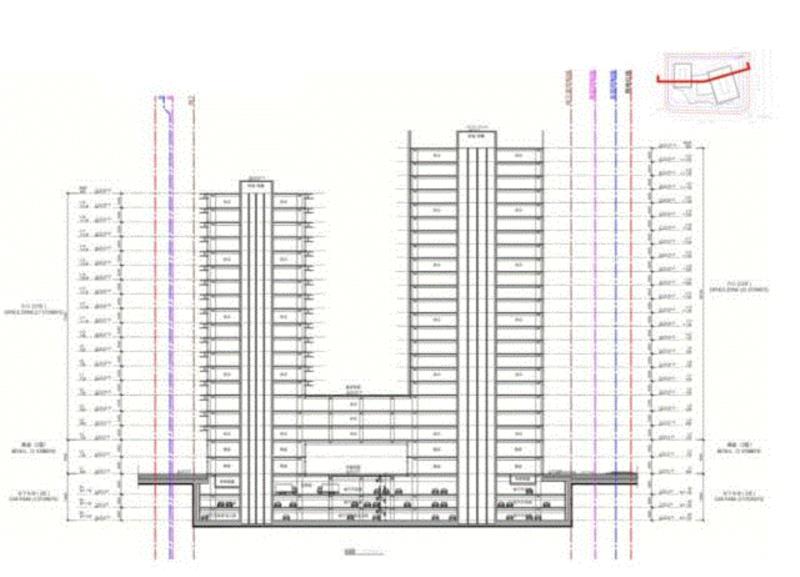 见证一座城市的雄心，“杭州奥体万科中心”建筑形态大揭秘,建筑,雄心,杭州奥体万科中心,大揭秘,奥体,杭州,亚运村,万科中心,景观,塔楼
