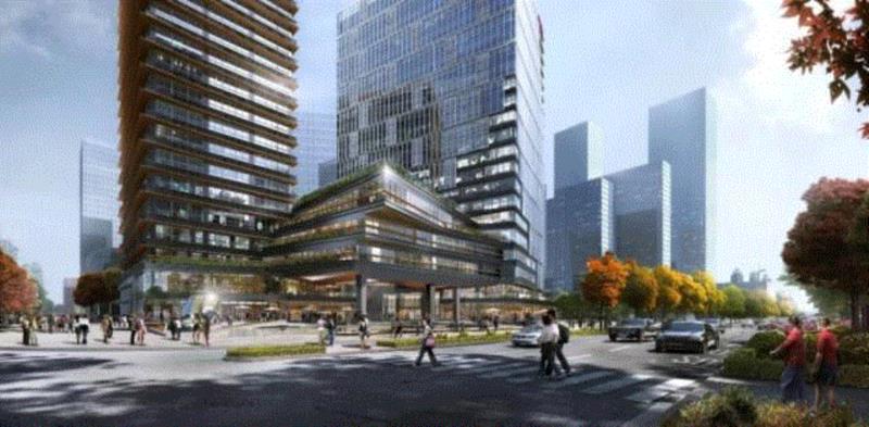 见证一座城市的雄心，“杭州奥体万科中心”建筑形态大揭秘,建筑,雄心,杭州奥体万科中心,大揭秘,奥体,杭州,亚运村,万科中心,景观,塔楼
