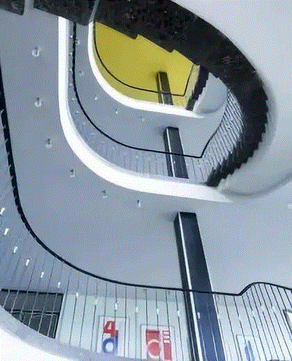 声音装置的鼻祖马克斯·纽豪斯《Three to One》 | documenta 9,装置,鼻祖,马克斯·纽豪斯,documenta,纽豪斯,楼梯,卡塞尔文献展,房间,建筑,声学