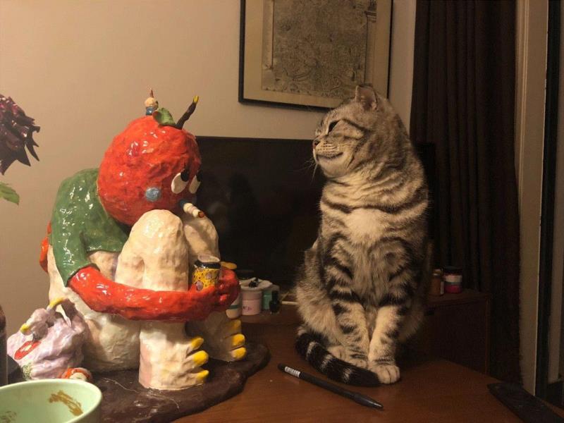 潘望舒｜“菠萝，霸王龙，鳄鱼，小猫”
