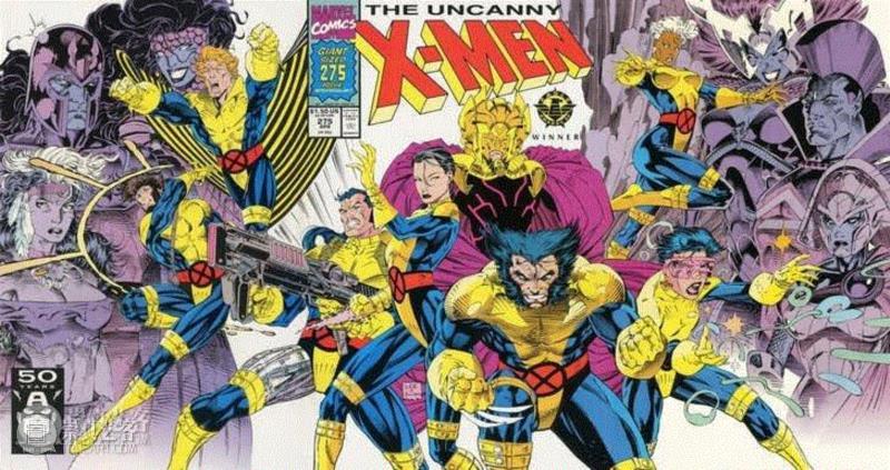 UNCANNY X-MEN #275封面创作， JimLee,漫威画师 如何成长为 DC漫画合作出版人？ 