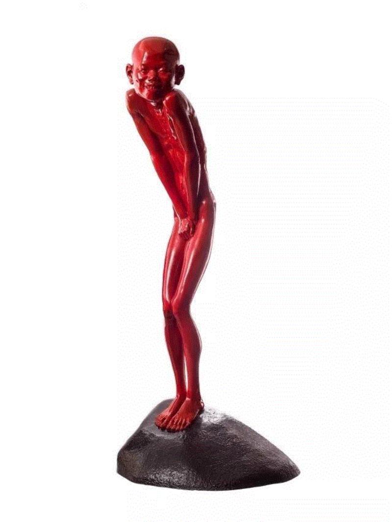 春拍预览 | 陈文令《红色记忆—羞童》——“直抵心灵的精神塑像”