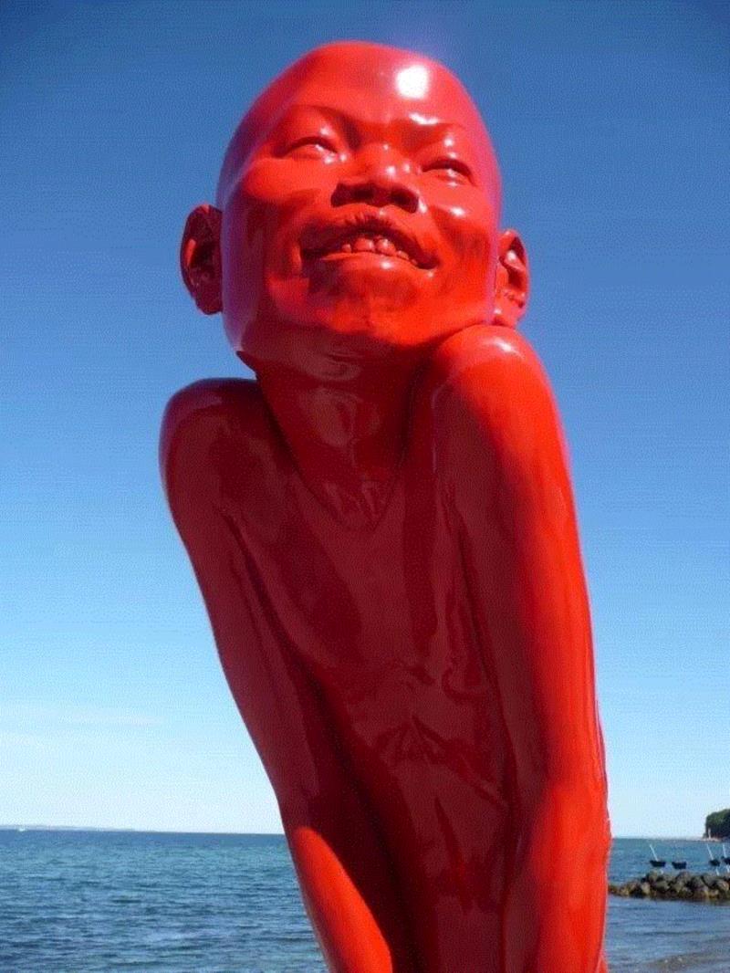 春拍预览 | 陈文令《红色记忆—羞童》——“直抵心灵的精神塑像”