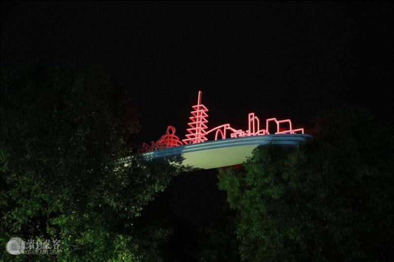 《梦之舟》景育民,“光影万象”2018南京江宁区秦淮河国际光影艺术展,南京,光影艺术展,公共艺术