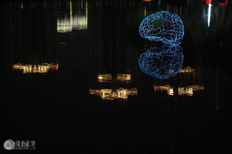 《光之遐想》张润,“光影万象”2018南京江宁区秦淮河国际光影艺术展,南京,光影艺术展,公共艺术