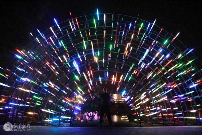《在这里你将大放异彩》张增增,“光影万象”2018南京江宁区秦淮河国际光影艺术展,南京,光影艺术展,公共艺术