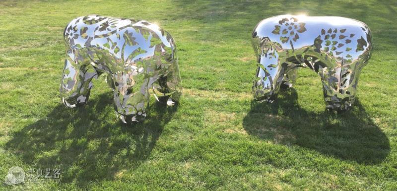 《生灵》阿萨杜尔·马克洛夫,“光影万象”2018南京江宁区秦淮河国际光影艺术展,南京,光影艺术展,公共艺术