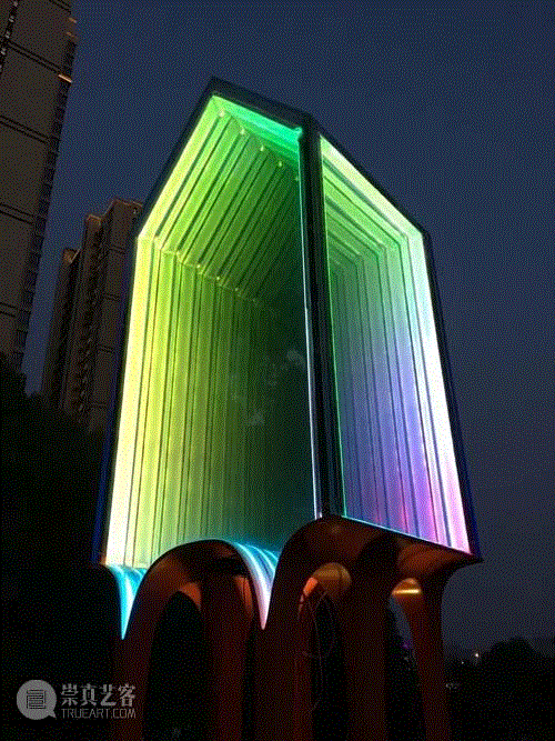 《光之屋》徐戈,“光影万象”2018南京江宁区秦淮河国际光影艺术展,南京,光影艺术展,公共艺术