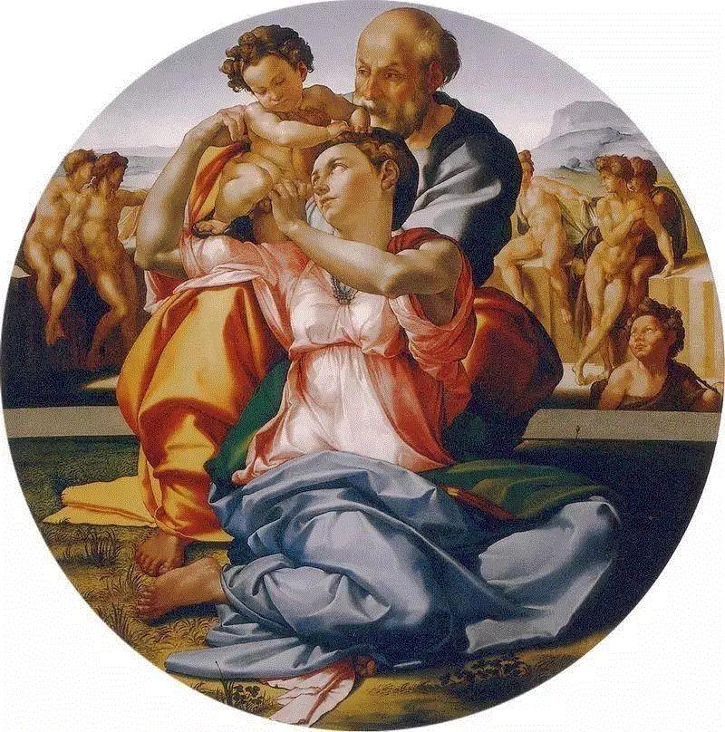 《圣家庭与圣约翰》，1503-1505年,这些艺术大咖竟是“同性恋”？