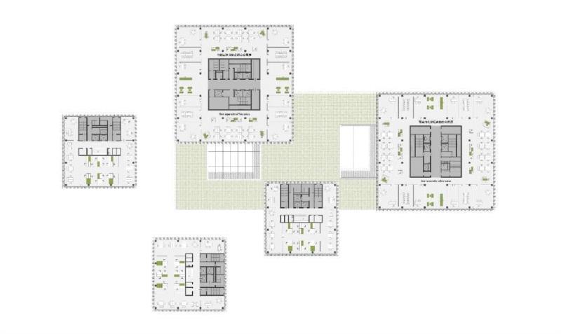 gmp赢苏州阳澄国际研发社区竞赛，多个建筑单体组团传承园林意境