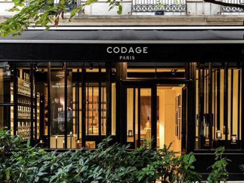 CODAGE位于法国巴黎的店铺,巴黎贵妇们爱用的精华液，一滴拯救沙漠皮