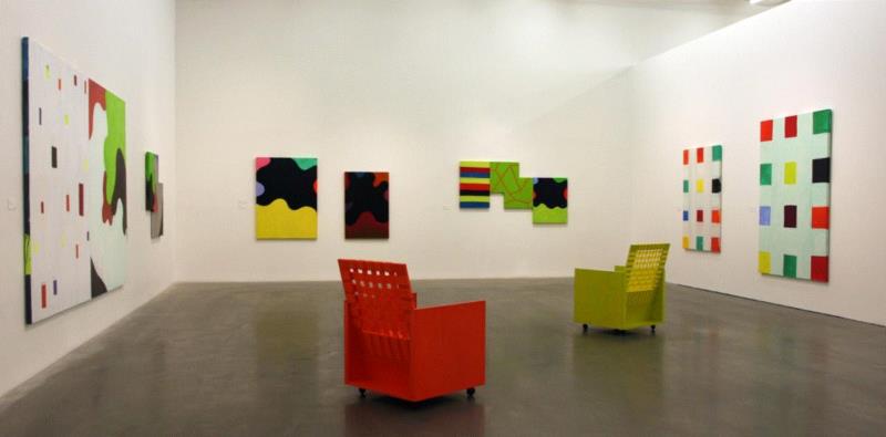▲&nbsp;2008-2009年在新博物馆的「玛丽·赫尔曼：成为某人」（Mary Heilmann