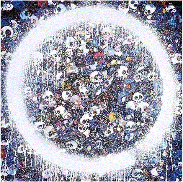 ?&nbsp;Ensō: Memento Mori Red on Blue（2016）,村上隆：如何俘获富二代的心？